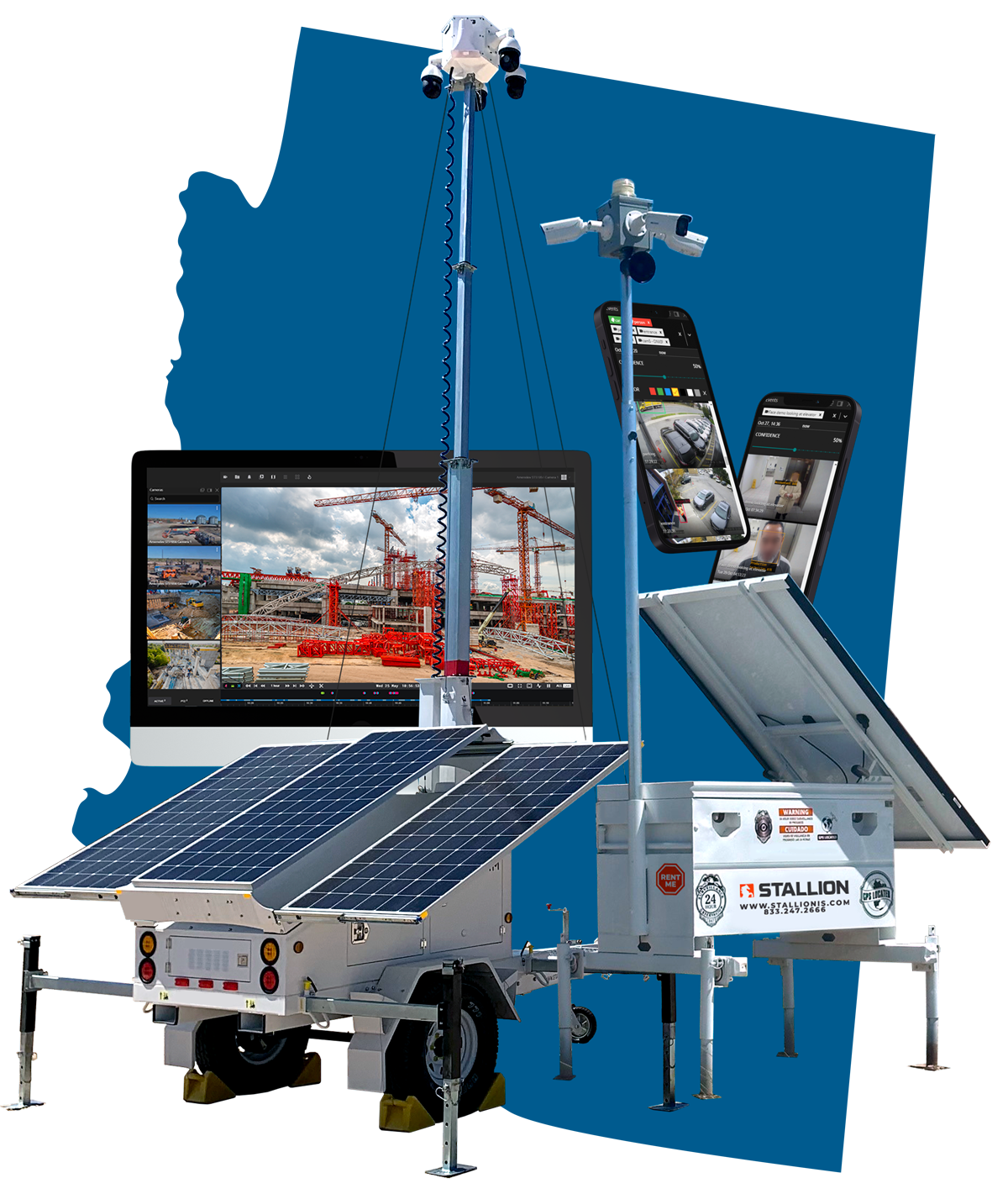 mobile surveillance trailer arizona