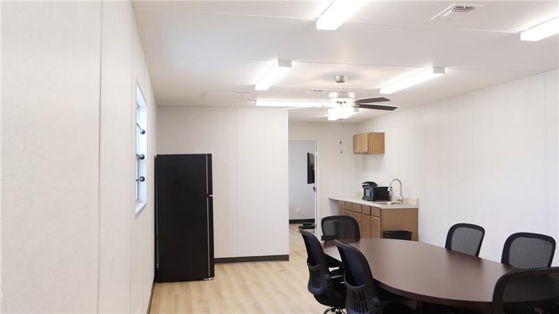 stallion office trailer interior