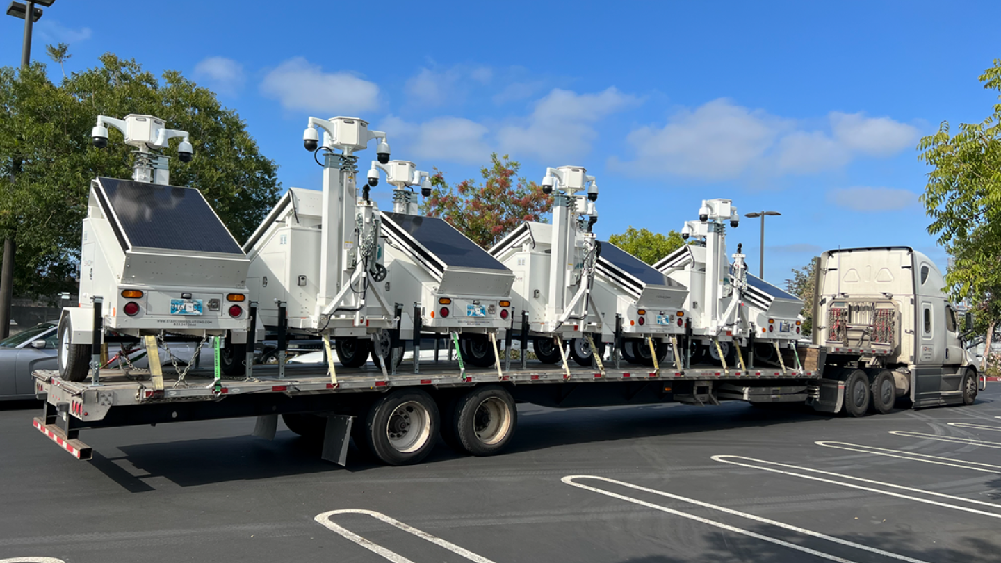 Mobile Surveillance Trailers