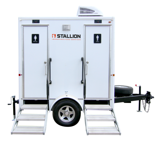 2 Stall Restroom Trailer